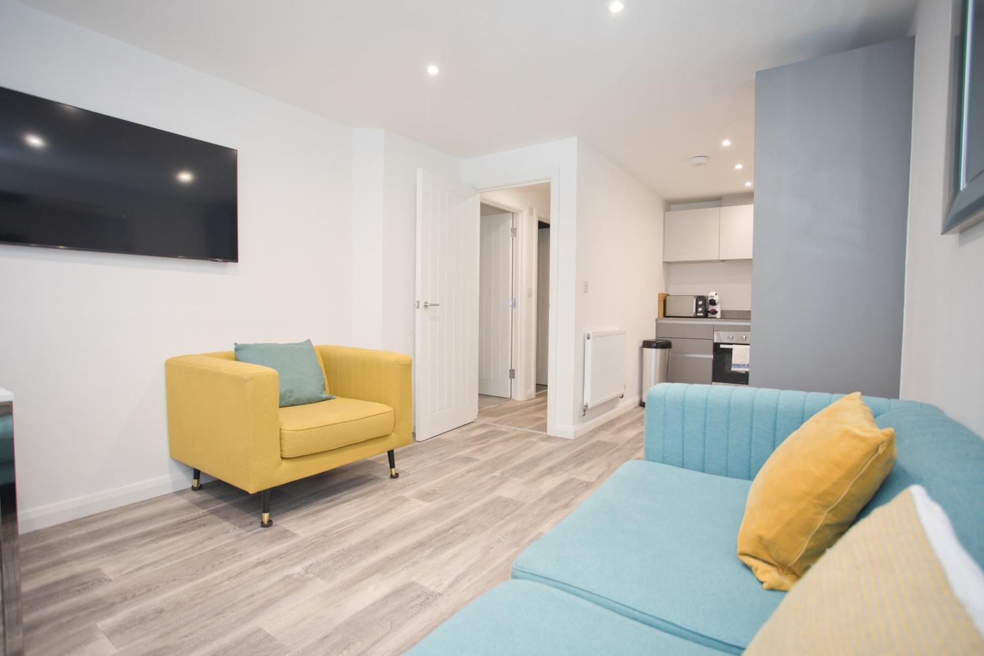 Sea Air - 2 Bedrooms - Parking - Mins To Beach Bournemouth Eksteriør billede