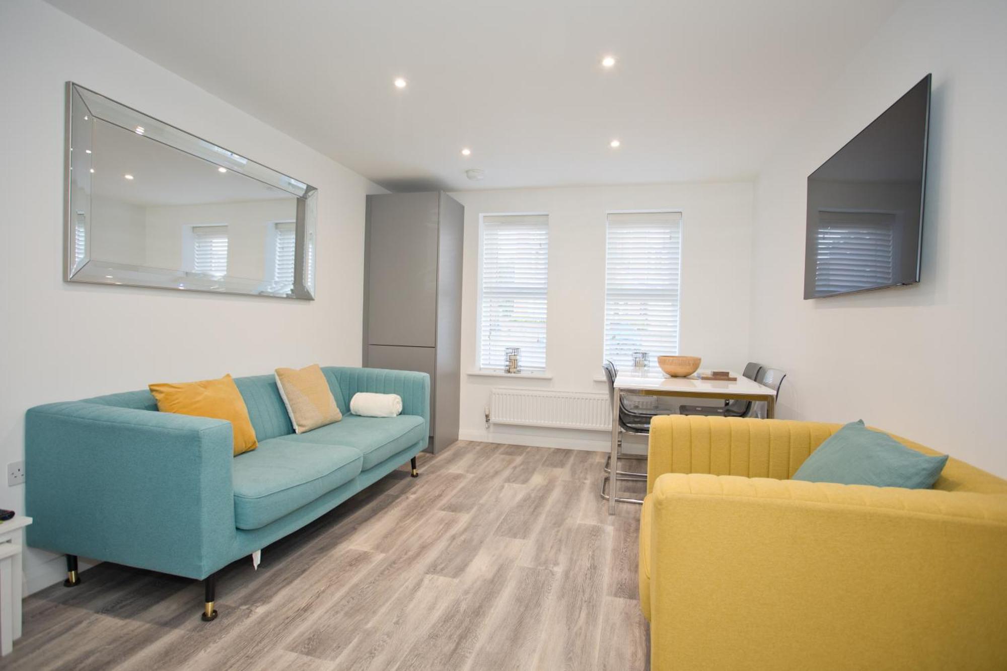 Sea Air - 2 Bedrooms - Parking - Mins To Beach Bournemouth Eksteriør billede
